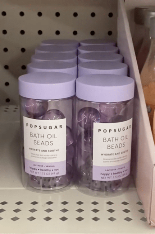 popsugar bath beads